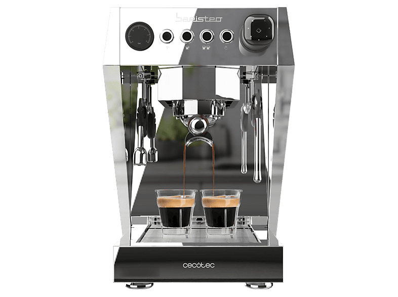 Cafetera express CECOTEC con 3150 W en color Plateado