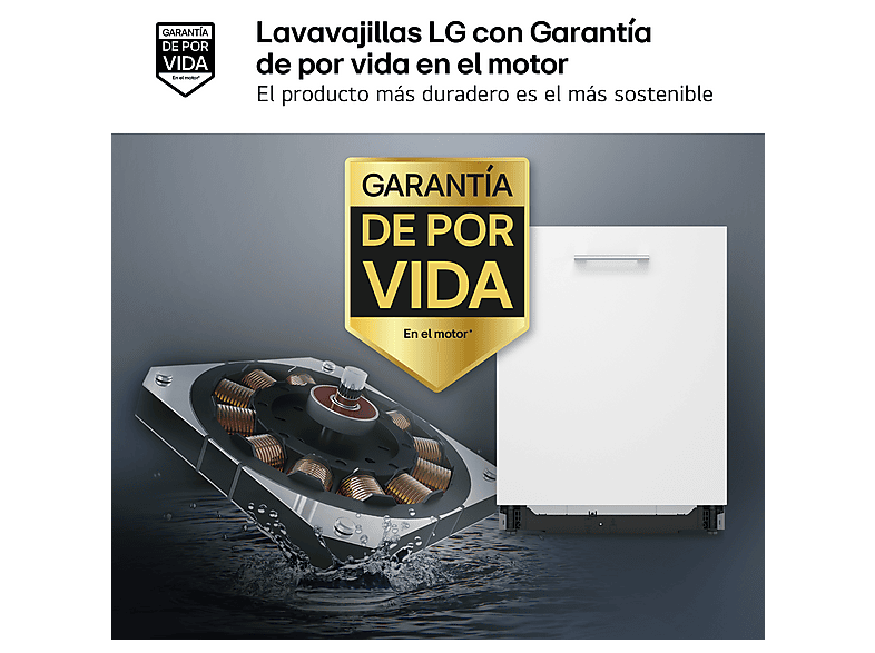 Lavavajillas integrable LG en color Sin panelar, 14 servicios — foto 3