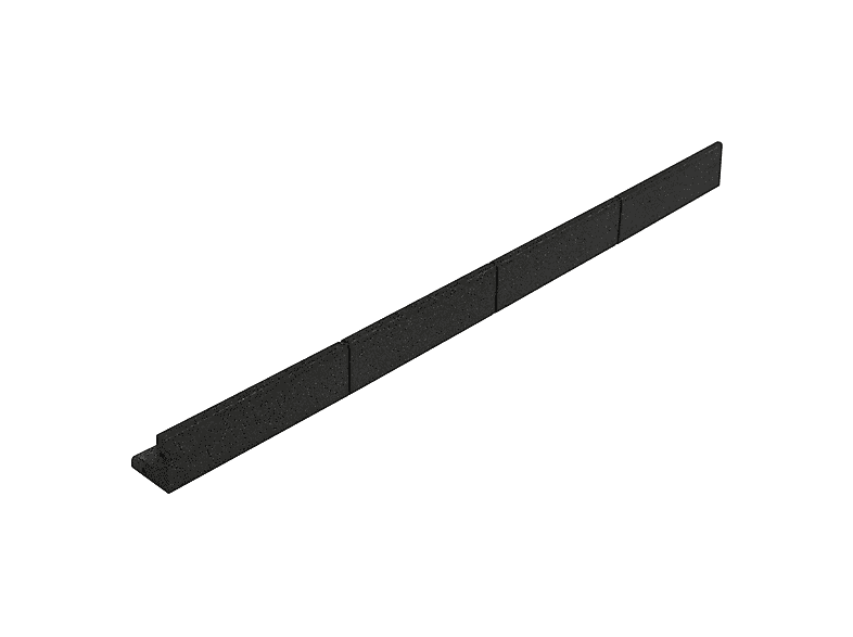 MONSTERSHOP Borde de jardín flexible en color Negro (mod. Flexible) — foto 2