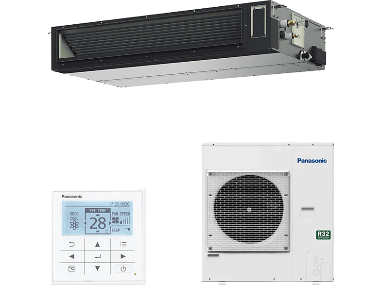 PANASONIC (AIRE ACOND.) Aire acondicionado por conductos en color Blanco