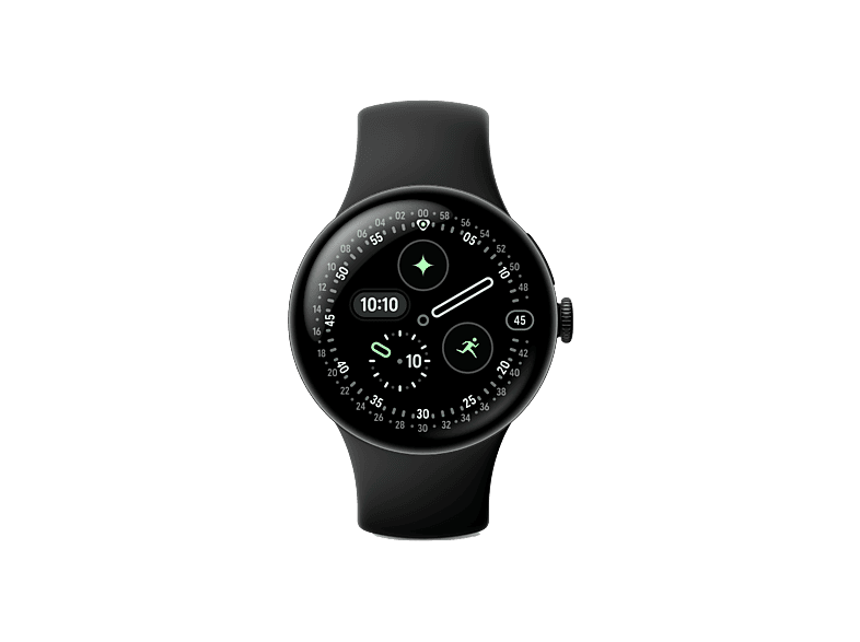 Smartwatch GOOGLE en color Negro/Obsidiana, AMOLED