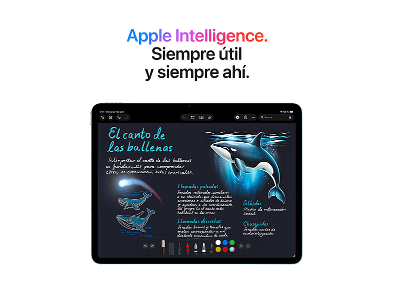APPLE Tablet en color Azul — 256 GB y 13" Liquid Retina — foto 5