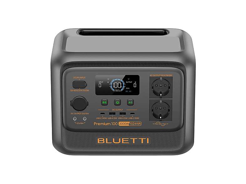 Estación de energía BLUETTI — Dangbei Freedo y Deportes (mod. KIT Premium 100 V2+130W) — foto 4